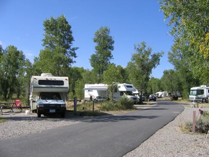 Gros Ventre Campground — Gros Ventre Campground RV Sites