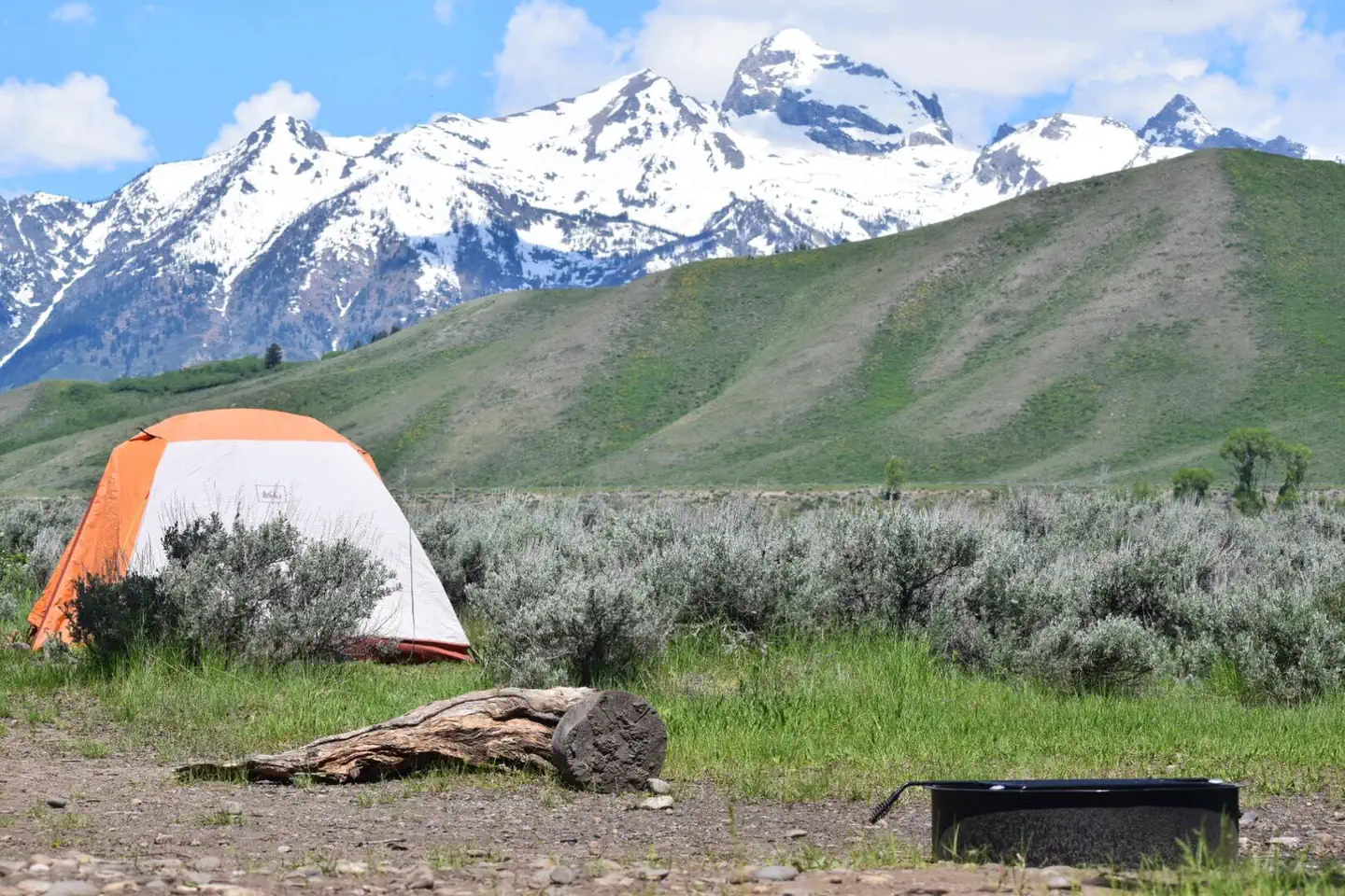 Gros Ventre Campground — Gros Ventre Campground Tent Camping