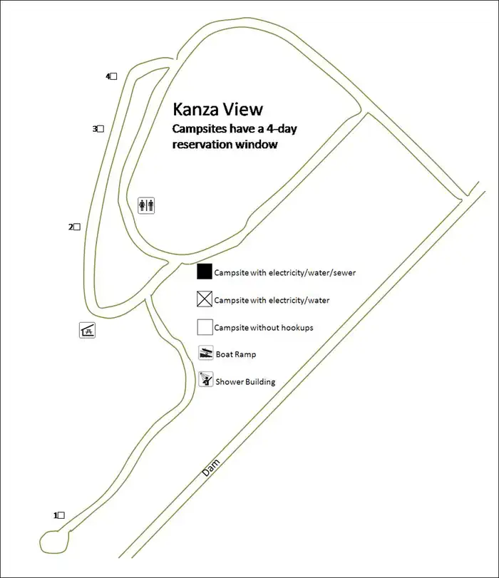 Kansas View — Kanza View Map