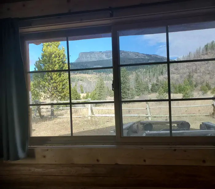 Crandall Creek Cabin β Target Mountain framed