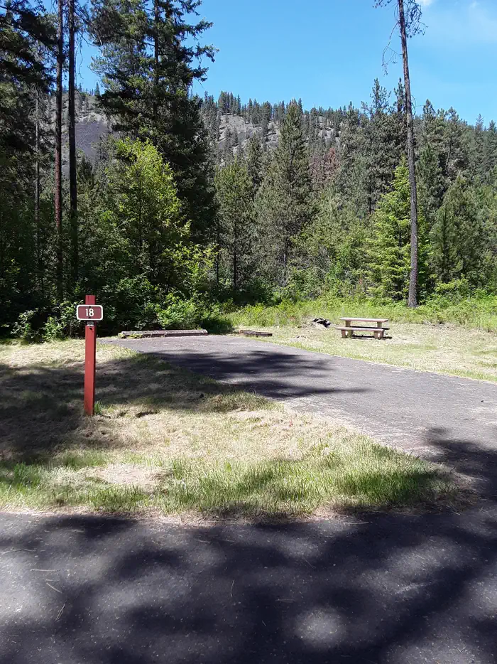 Sloway Campground — Sloway Site A-18
