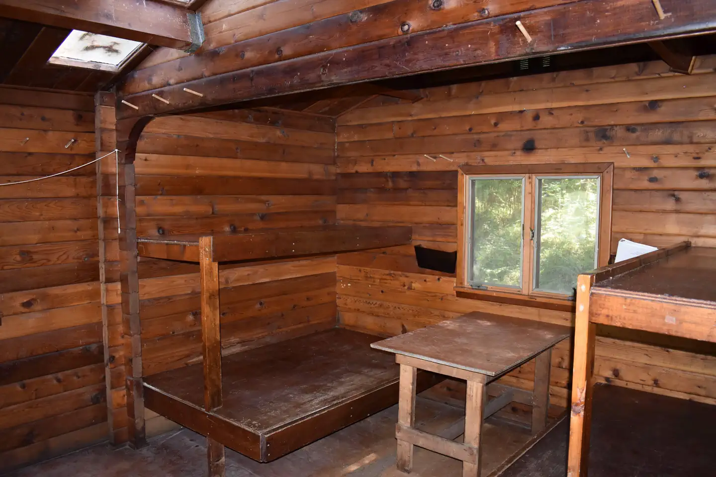 Bakewell Lake Cabin — Bunk Area