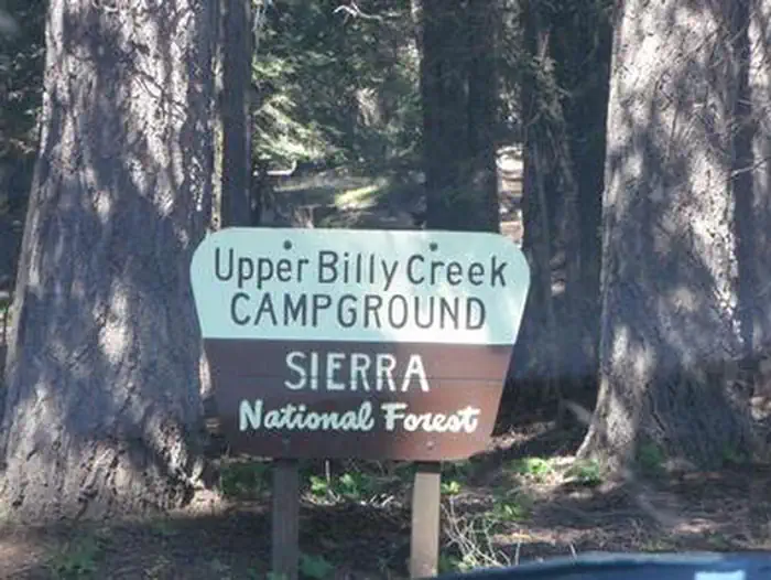Upper Billy Creek Campground — UPPER BILLY CREEK