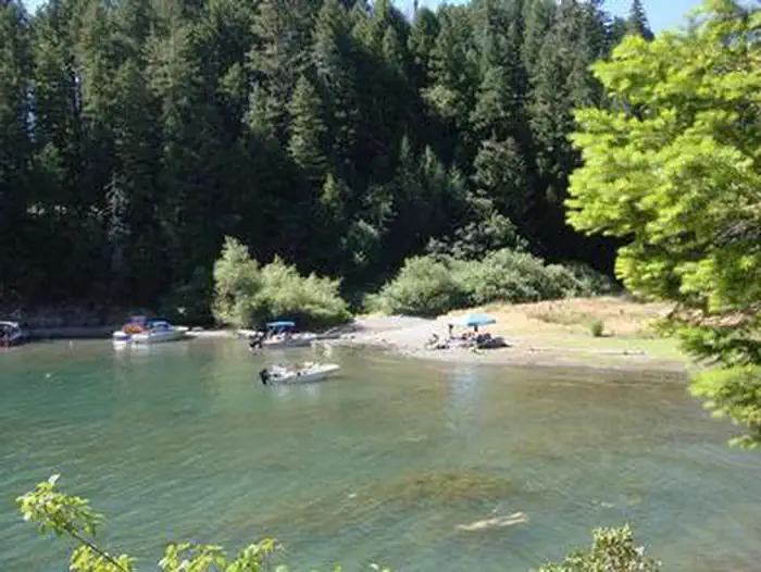Fir Cove Campground — Fir Cove Campground Shoreline