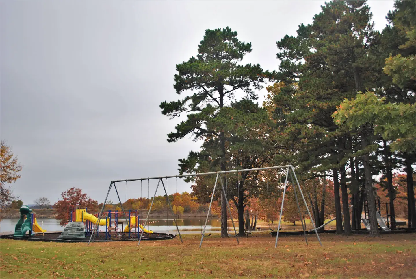 Porum Landing Campground — Porum Landing Campground Playground
