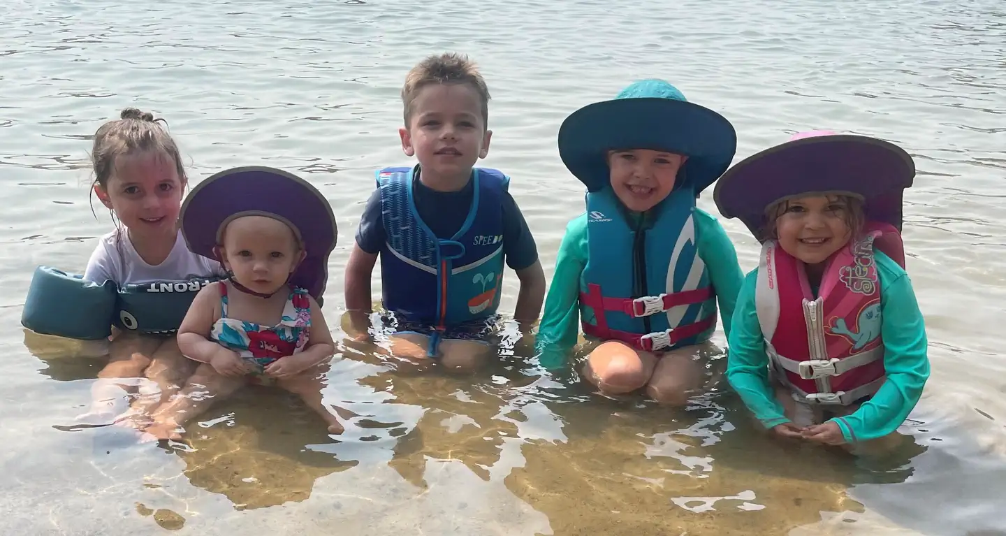 Cross Lake Recreation Area — Beach Day!