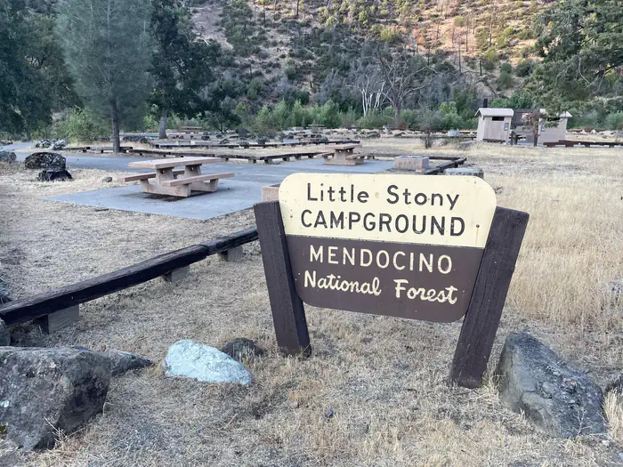 Little Stony Campground — Little Stony Campground, Mendocino National Forest