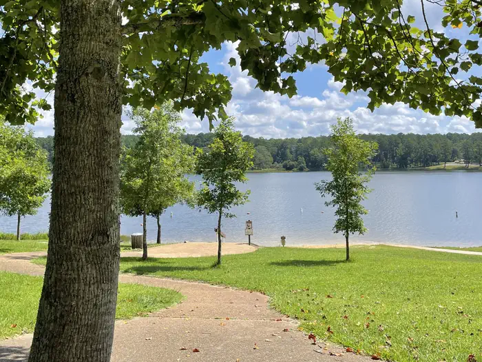 Choctaw Lake — Choctaw Lake swimming beach