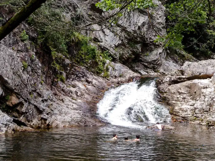 Paint Creek — Dudley Falls