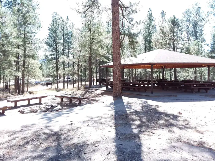 Jemez Falls Campground — Jemez Falls Campground Group Area 1