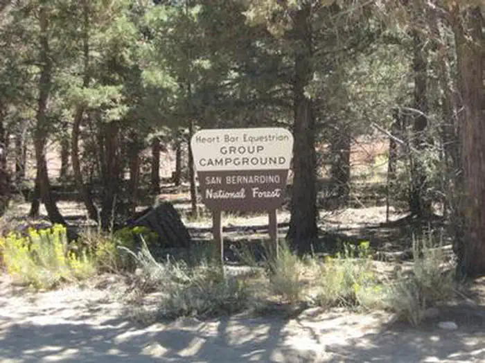 Heart Bar Equestrian — Heart Bar Equestrian Campground Sign