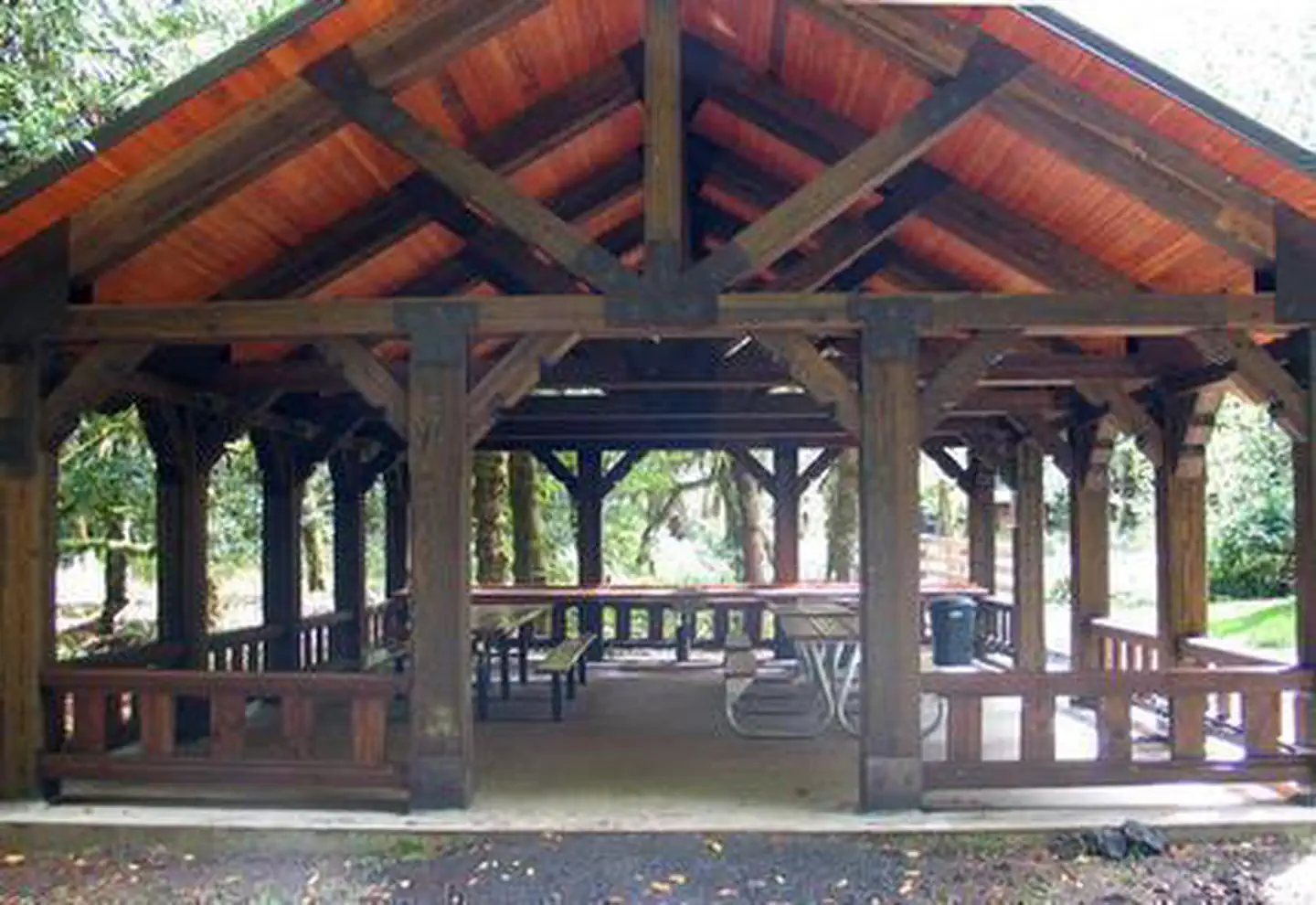 Eagleview Group Campground (reservation) — Eagleview Group Campground Pavilion
