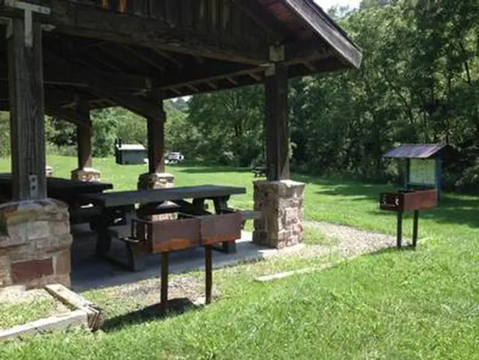 Raven Cliff Campground — RAVEN CLIFF PICNIC SHELTER
