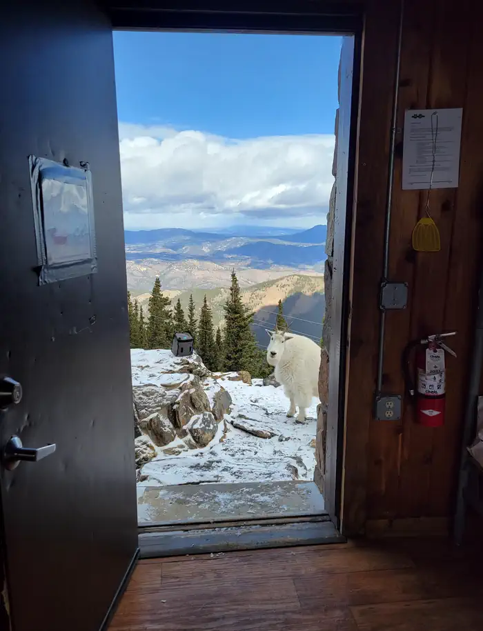 Squaw Mountain Fire Lookout — Visitor
