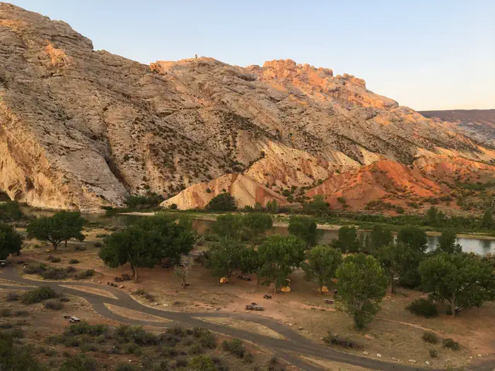 Split Mountain Group Campground — Split Mountain Campground