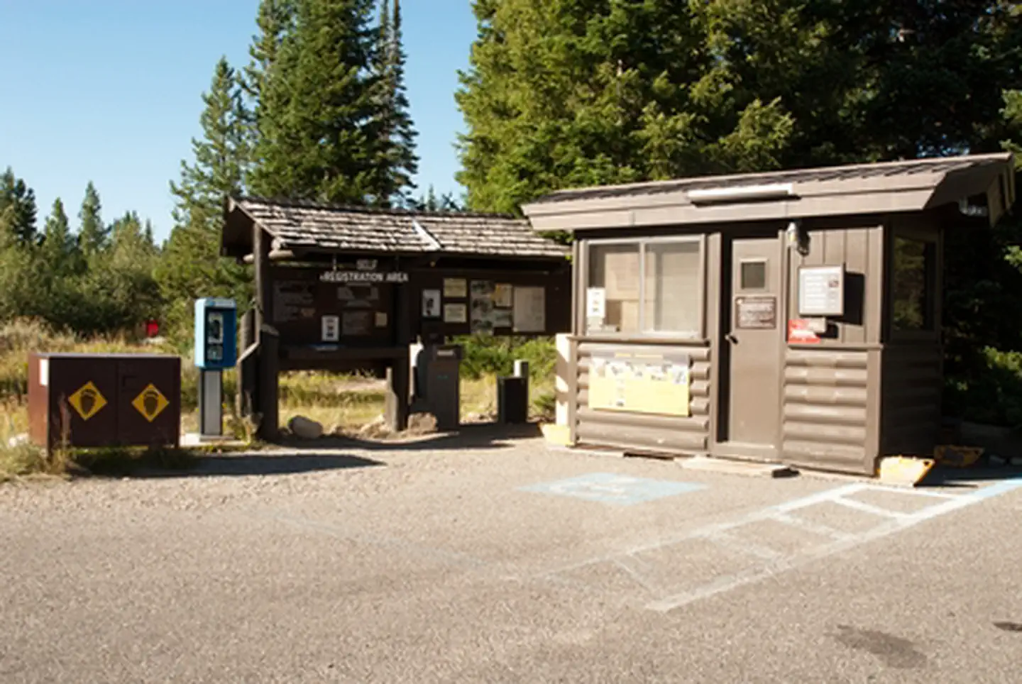 Jenny Lake Campground — Jenny Lake Campground Kiosk