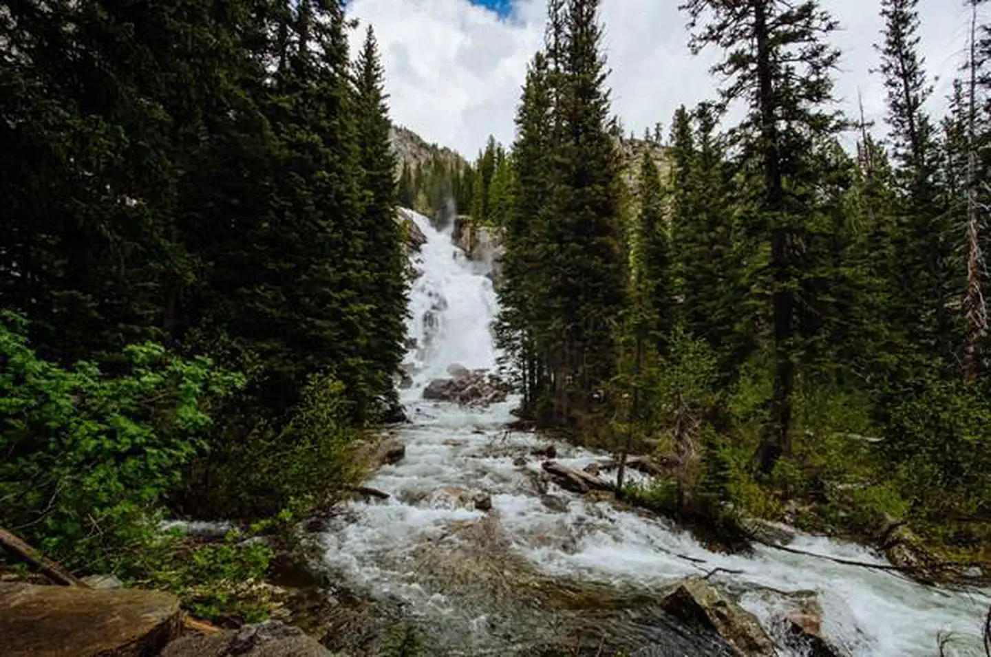 Jenny Lake Campground — Hidden Falls