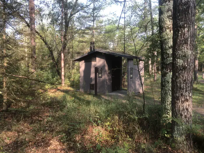 Rollways Campground — Toilets