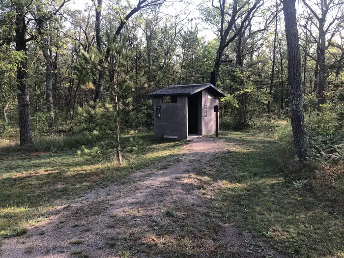 Rollways Campground — Restroom