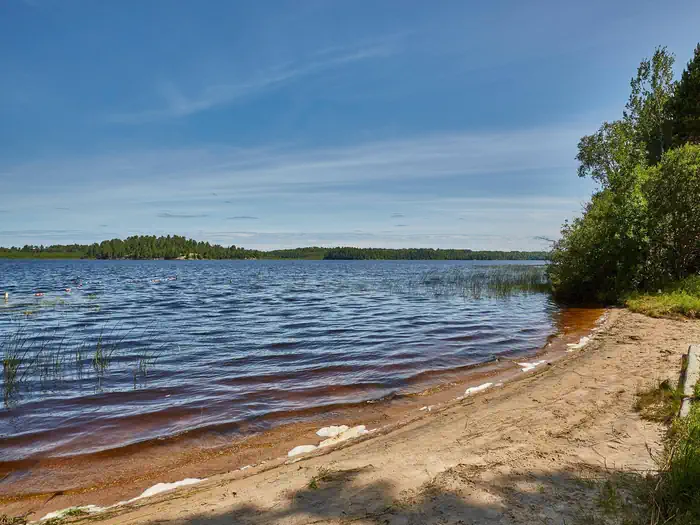 Echo Lake (minn) — Echo Lake campground beach