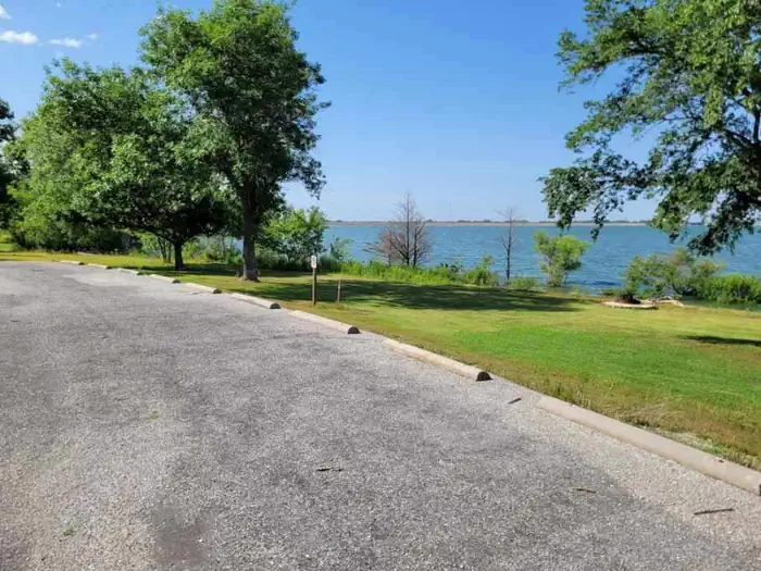 Marion Cove — Lake view of Marion Cove campsites 10-7