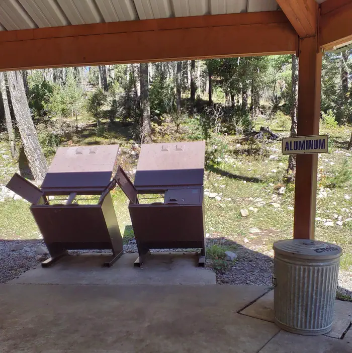 Lower Fir Group Campground — LOWER FIR Group Campground Trash and Aluminum Collection