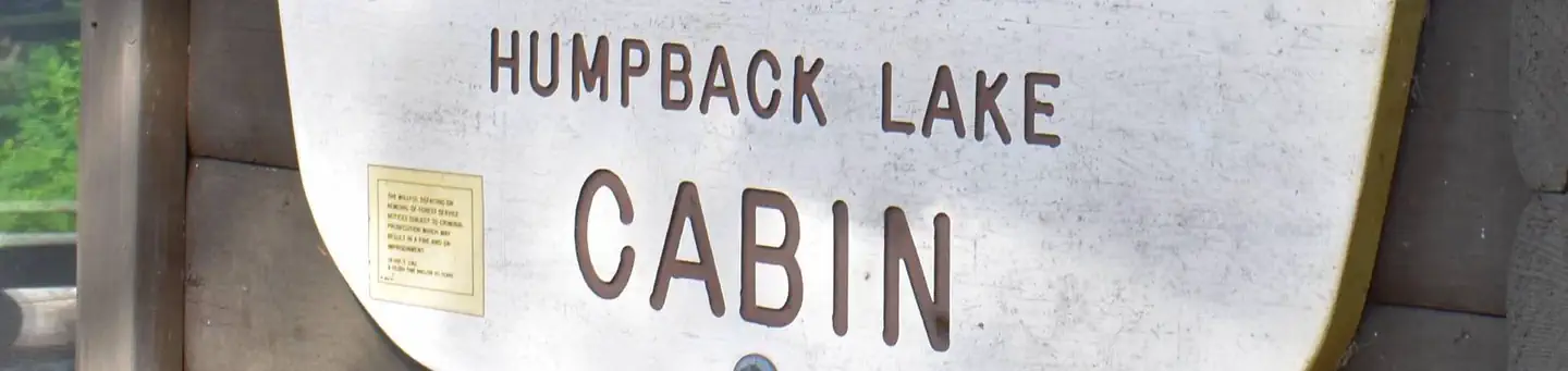 Humpback Lake Cabin