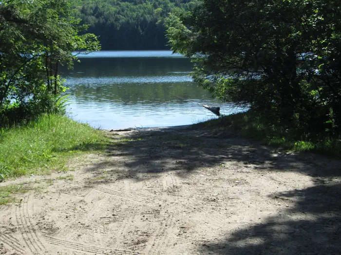 Minerva Lake Dispersed Campsite — Minerva Lake Boat Launch