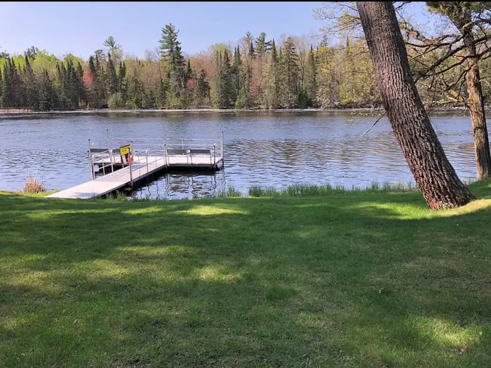 Pokegama Dam Campground — Campground Dock