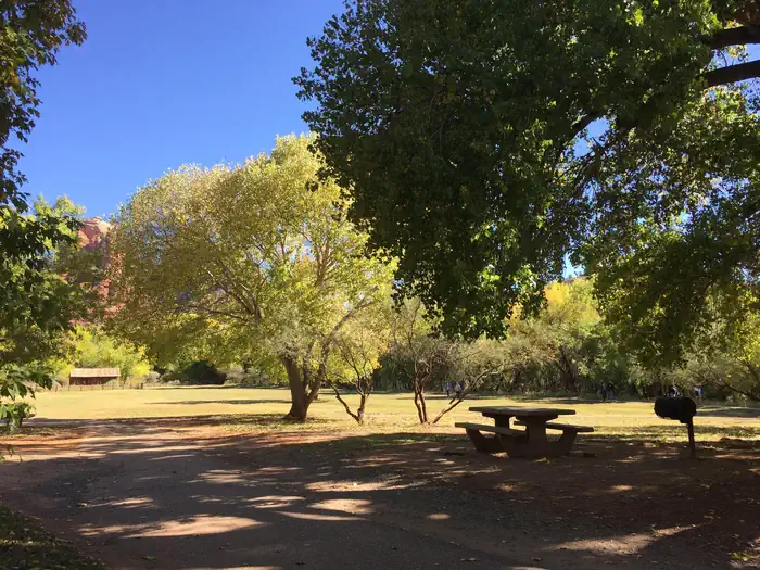 Crescent Moon Ranch Cabin — Crescent Moon Ranch picnic area