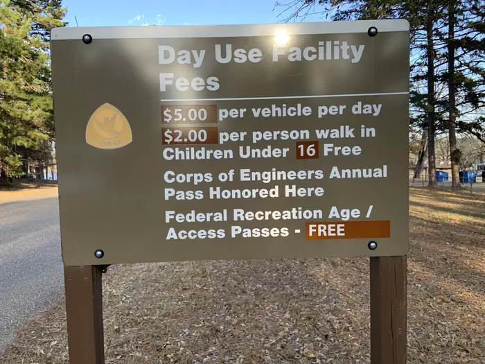 Johnson Creek Day Use — Fees
