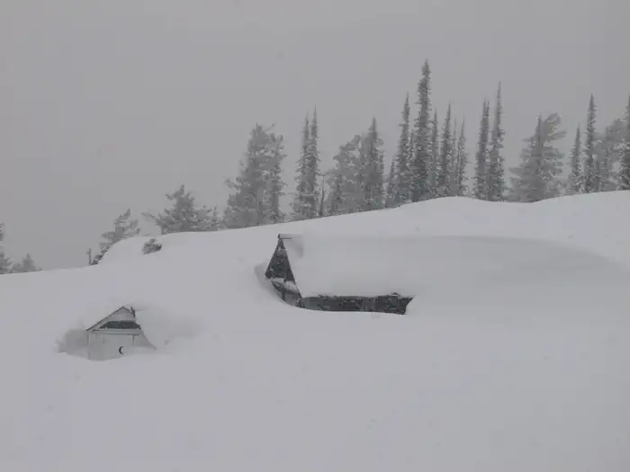 Garver Mtn. Lookout Rental β Winter at Garver Lookout