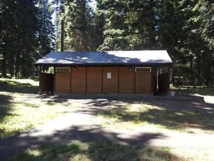 Hyatt Lake Recreation Area — Restroom facility at Hyatt Lake