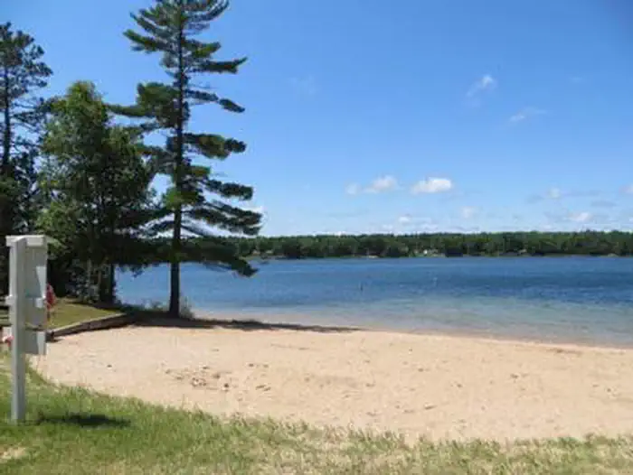 Camp Seven Lake Campground — Camp Seven Lake Campground - Swimming Area
