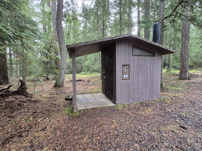 Threehorn — Threehorn Campground toilet