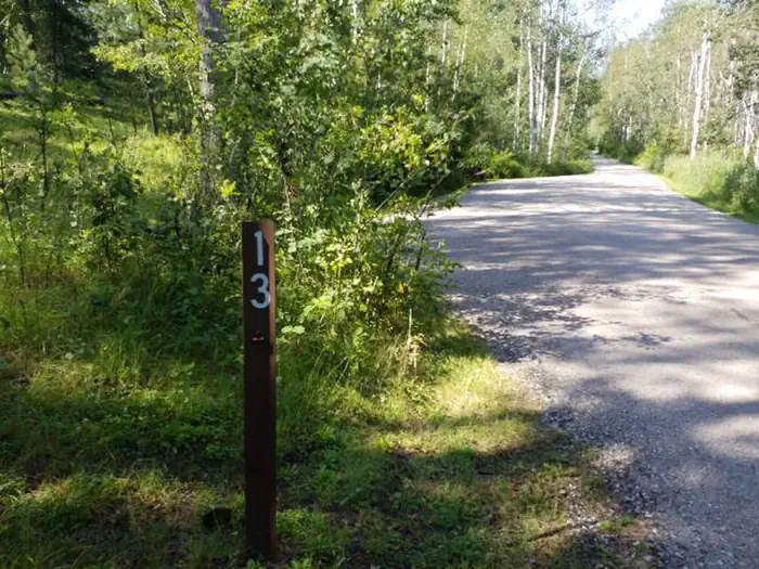 Oreville Campground — Road in paved