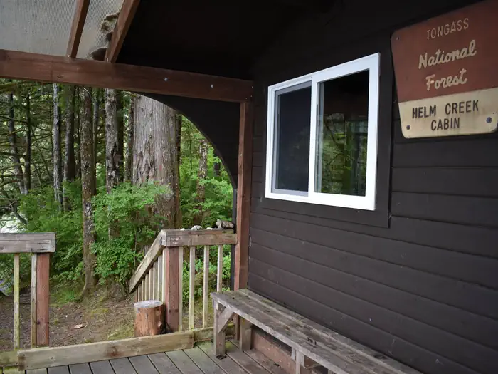 Helm Creek Cabin — Helm Creek Cabin Front