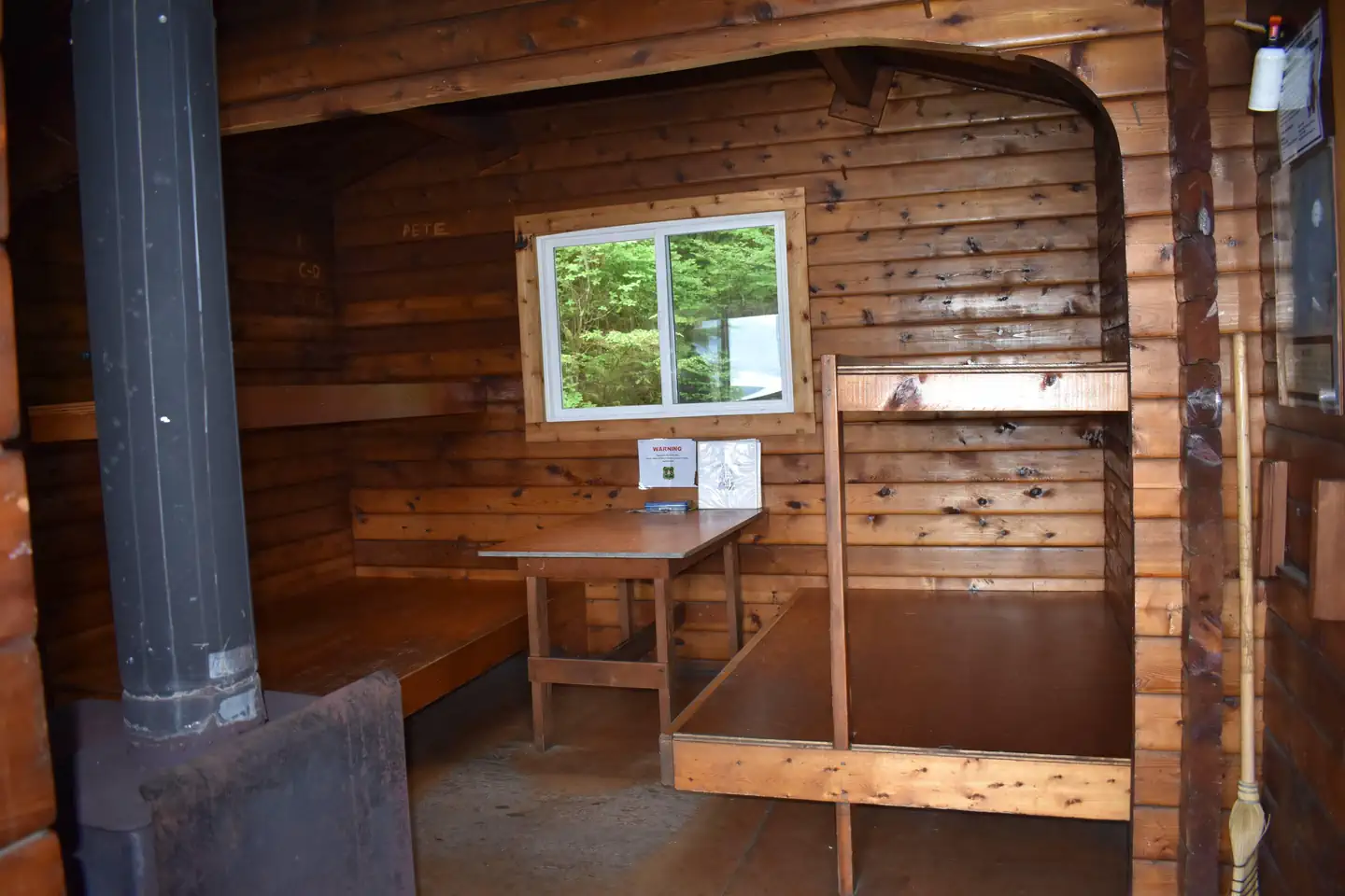 Helm Creek Cabin — Bunk Area