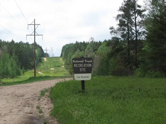 Meadows ORV Campground — Meadows ORV Campground entrance sign