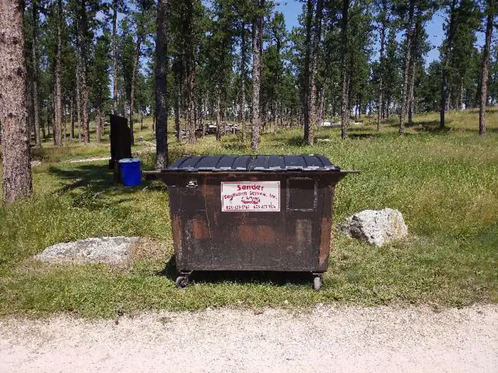 Comanche Park — Dumpster