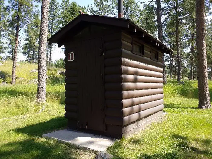 Comanche Park — Toilet