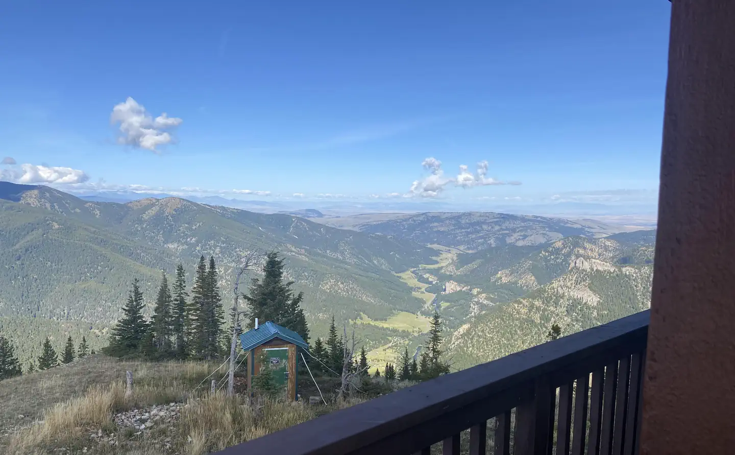 Garnet Mountain Fire Lookout — GARNET MOUNTAIN FIRE LOOKOUT view NW