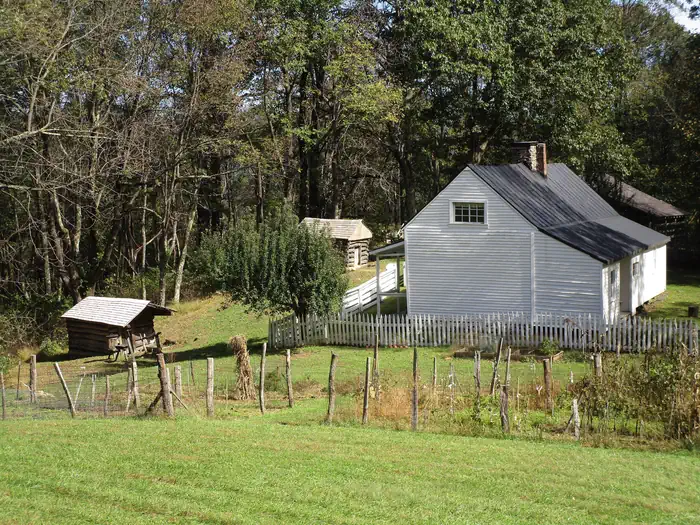 Peaks Of Otter Campground — Johnson Farm, an Appalachian farmstead.