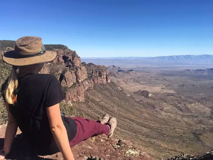 Big Bend Backcountry Camping — South Rim Scenery