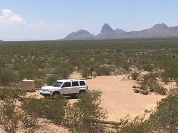 Big Bend Backcountry Camping — Primitive Roadside Campsite