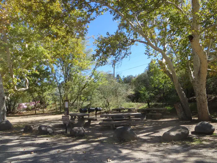 Chavez Crossing — Chavez Crossing Group Campground site #2.