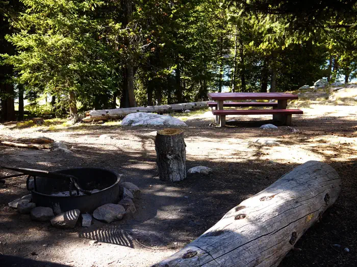 West Tensleep Lake — West Tensleep Lake Campsite 4
