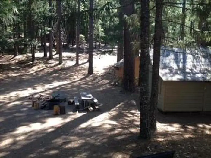 Pine Mountain Lookout β View of camping area