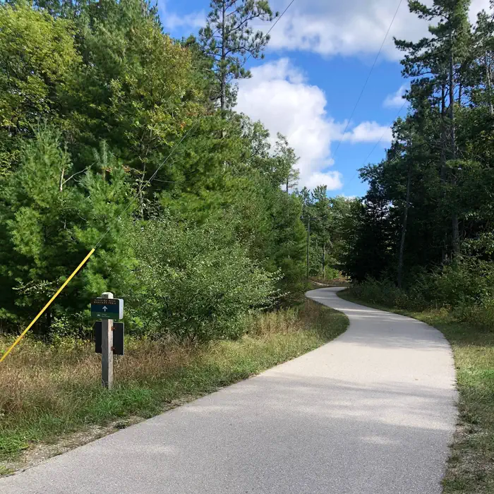 D.h. Day Campground — Sleeping Bear Heritage trail access