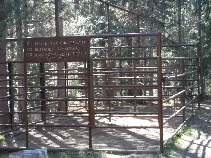 Kelsay Valley Horse Camp — Corral at A5
